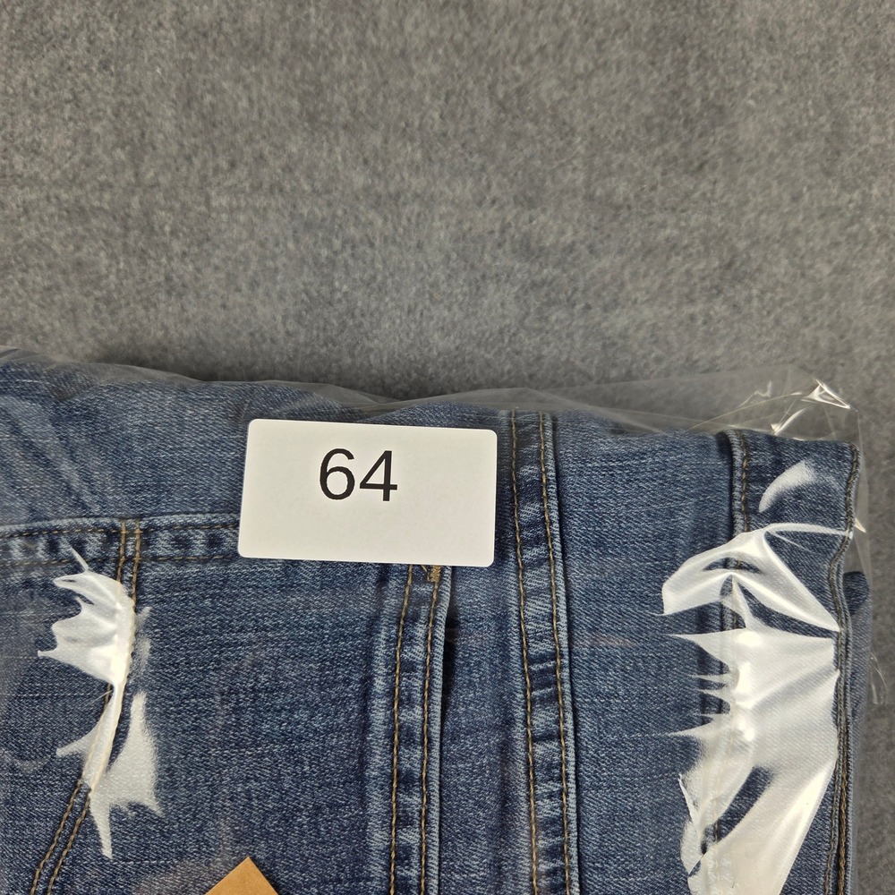 Lee Relaxed Fit Straight Leg Jeans Womens 16 Long Blue Good Stretch Denim - Picture 14 of 14